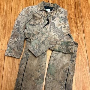 Real Tree advantage coveralls original owner size large.